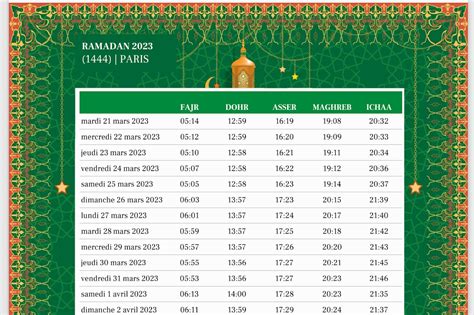 Date Du Ramadan En 2023 Ramadan 2023: dates et horaires en France – La Maison des Sultans Paris